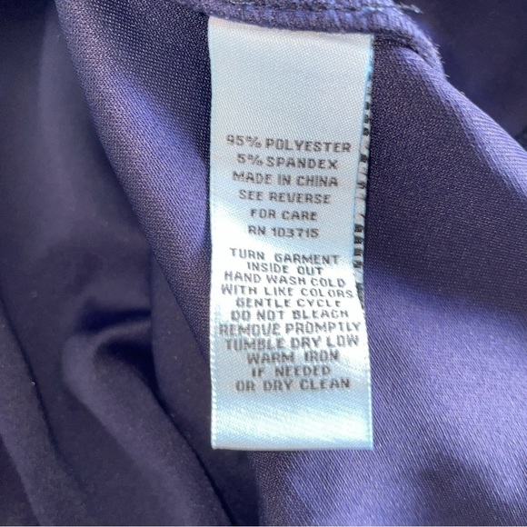 Prosecco NWT Floral Wendy Navy Mini cold shoulder dress Size 10 - Picture 7 of 8